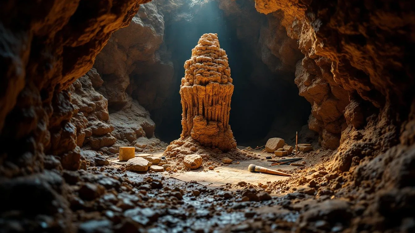 Gli scienziati hanno studiato questa stalagmite antica, ora devono riscrivere la storia dell’agricoltura