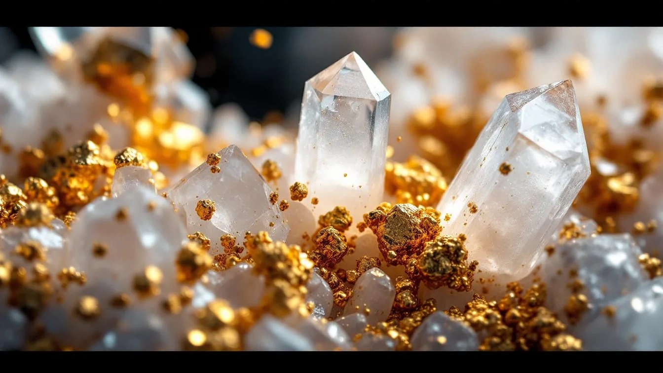 Perché i terremoti potrebbero creare pepite d’oro nel quarzo secondo gli scienziati