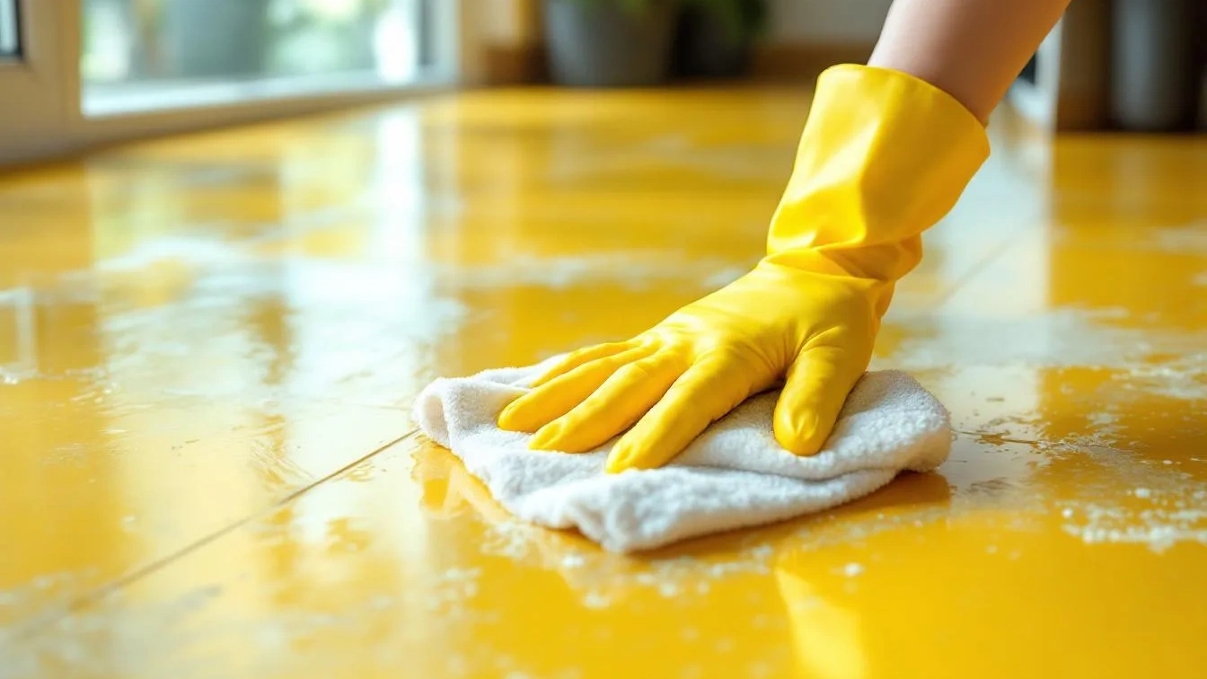 Perché il tuo linoleum ingiallisce e come pulirlo senza fatica