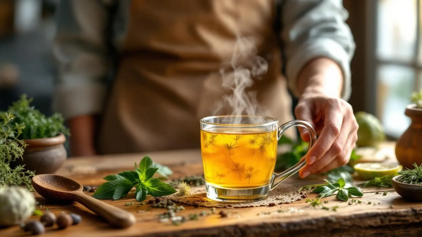 Un erborista rivela la bevanda naturale che protegge il fegato in inverno