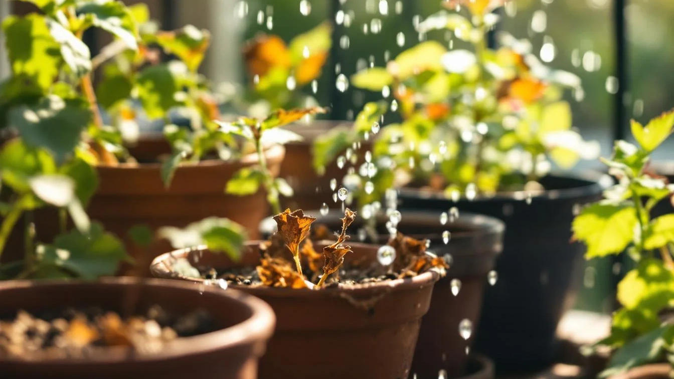 Ecco perché le tue piante in vaso muoiono d’estate anche se le annaffi ogni giorno
