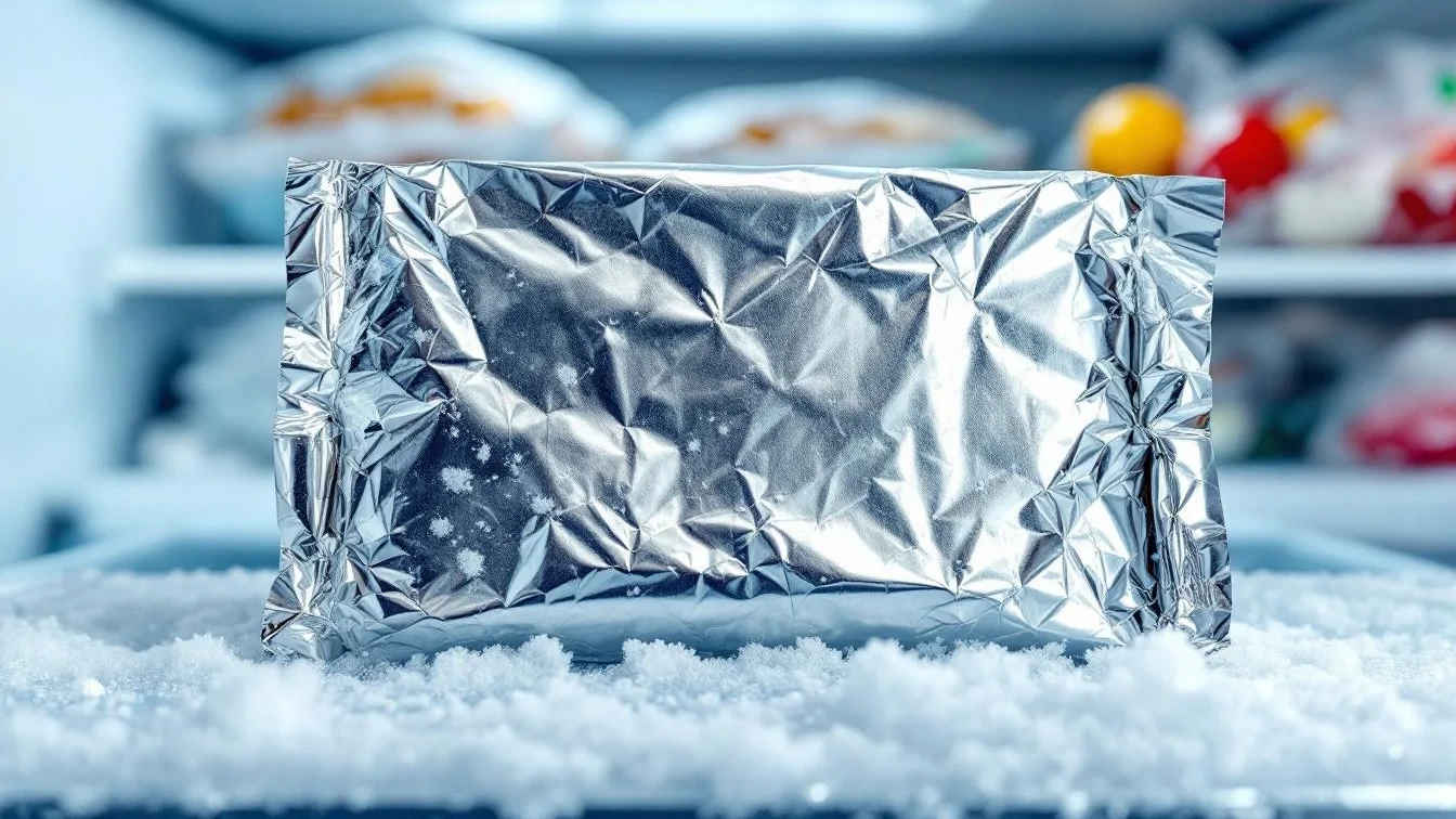 Ho messo la carta d’alluminio nel congelatore per 7 giorni, il risultato è incredibile