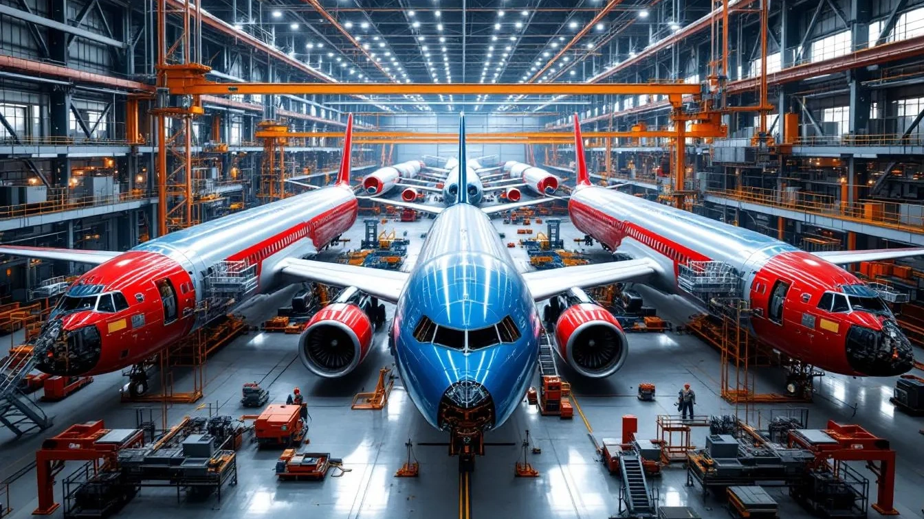 Ho visitato la fabbrica più grande al mondo, costruisce otto aerei contemporaneamente