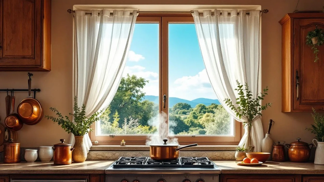 Perché gli odori di cucina persistono per ore anche con le finestre aperte