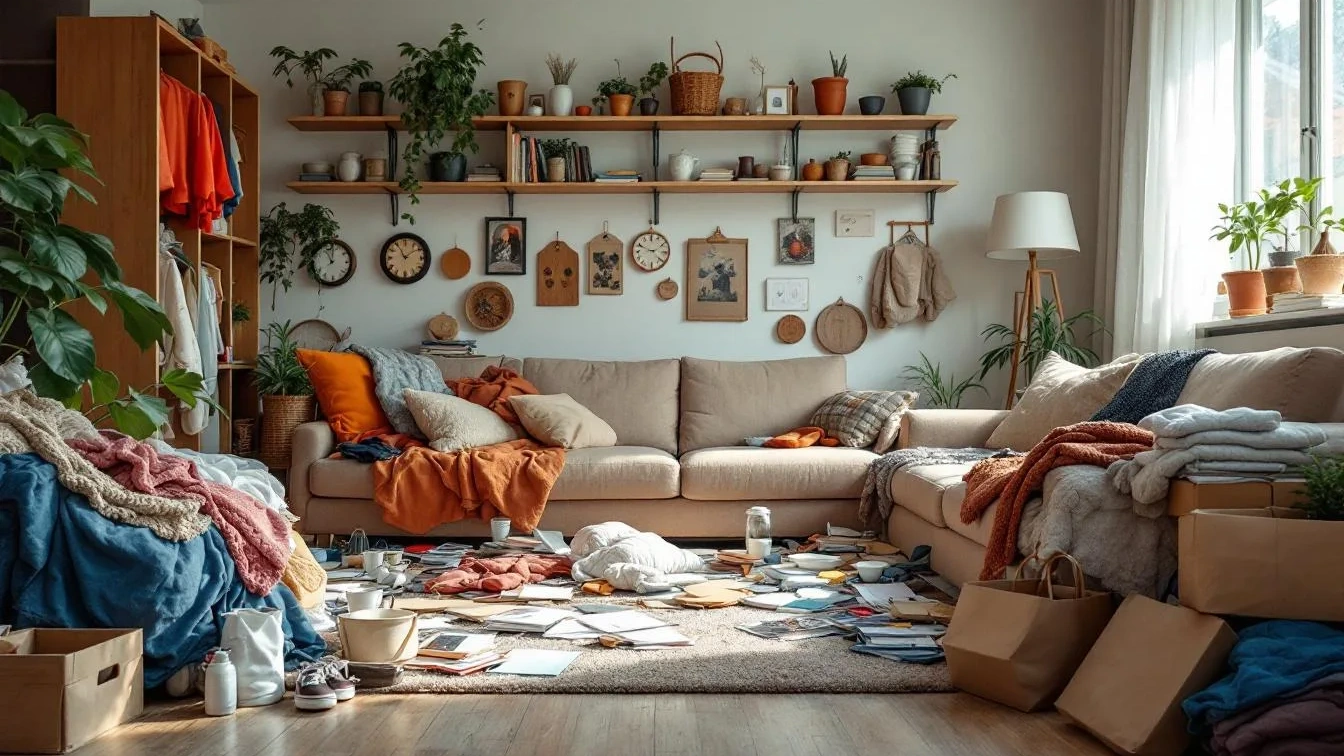 Perché la tua casa diventa disordinata più velocemente per un’abitudine