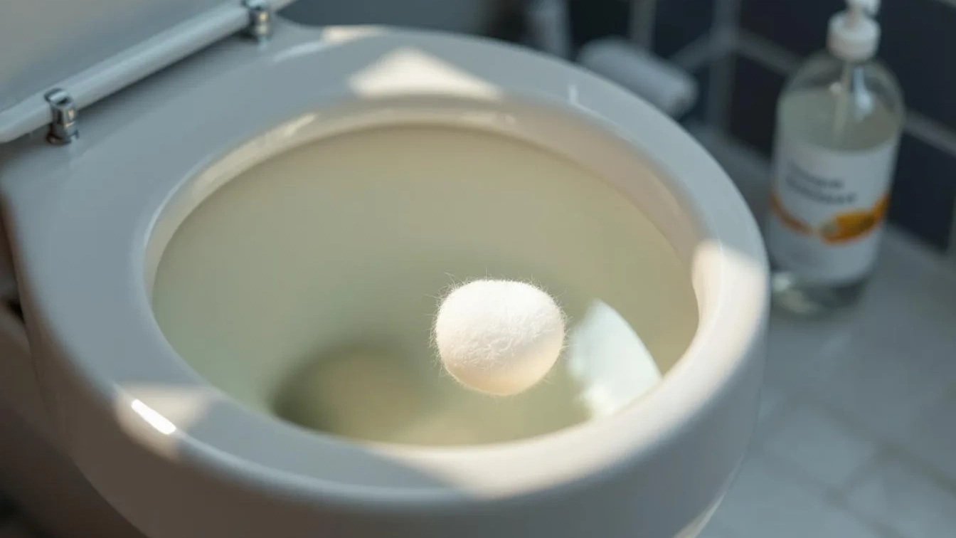 Un esperto di pulizie naturali rivela perché un batuffolo di cotone imbevuto di aceto nel water elimina per sempre i cattivi odori