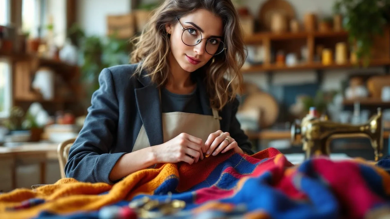 Una sarta rivela quale gesto preciso ridona splendore ai maglioni di lana